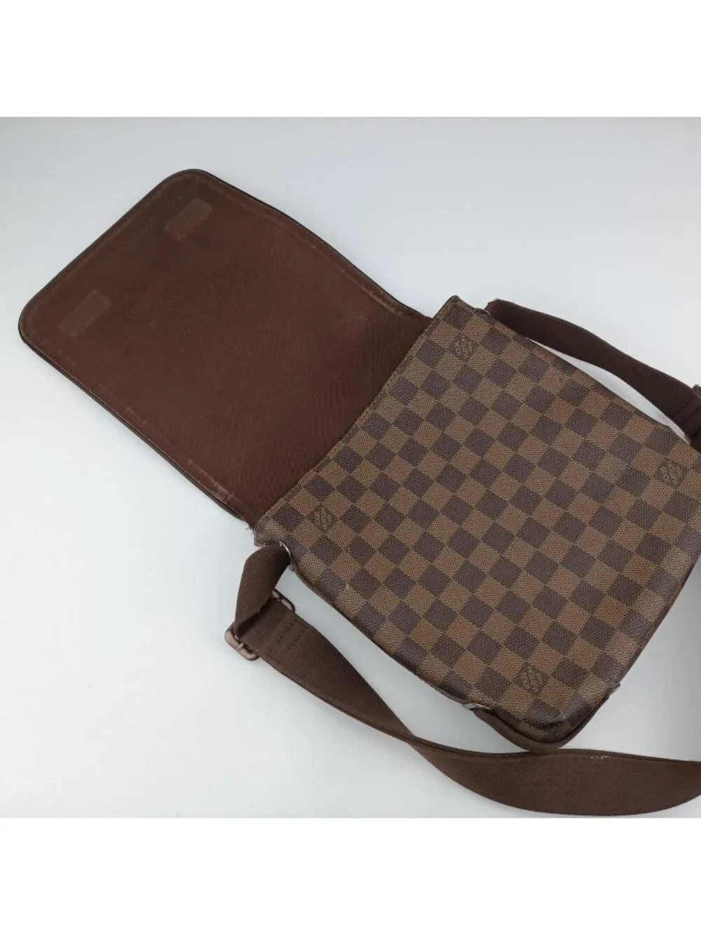 Louis Vuitton Brooklyn PM Ebene Damier Canvas Shoulder Bag